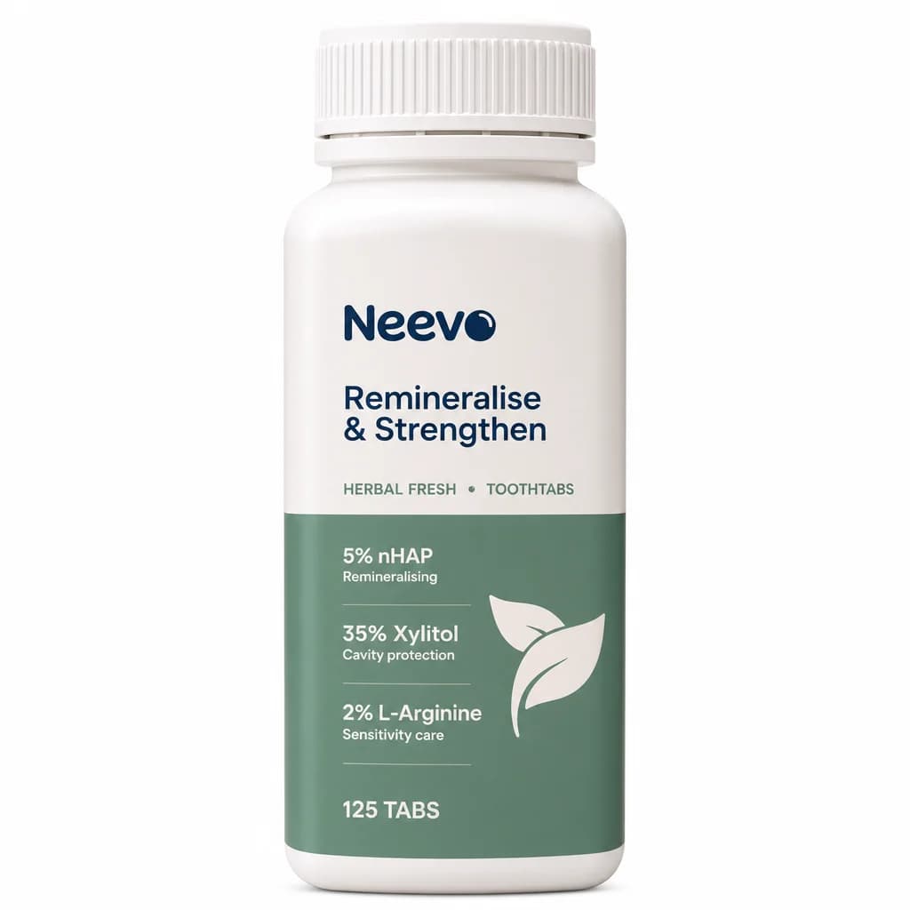 Neevo ToothTabs — 125 fluoride-free remineralising tablets